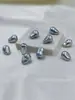 Perla Mabe Tianyu Barroca Imitación Japonesa Alto Brillo Bombilla Pequeña Espejo Agujero Recto Accesorios de Perlas DIY Shijia