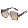 Nuevas Gafas de Sol Retro de Marco Grande y Forma Polygonal, Versátiles para el Trayecto Diario, Bloqueo de Color, Imprescindibles para Actividades al Aire Libre