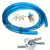Kit de Set de Interruptor de Tanque de Combustible, Botón de Filtro de Aceite, Depósito de Aceite, Tubería de Aceite para Motocicleta Todoterreno Universal, ATV de 6 mm