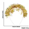 Diadema Tocado Decoraciones Navideñas Fiesta de Navidad Accesorios para el Cabello Diadema de Astas de Dibujos Animados Estéreo Campana