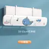 Deflector de viento para aire acondicionado de dibujos animados, protector contra el viento de soplado directo, instalación sin herramientas, dormitorio universal, montado en la pared, calefacción de aire acondicionado, deflector de viento