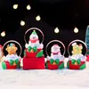 Calcetín de Navidad de producto nuevo transfronterizo, mini bola de agua, adorno de bola de cristal brillante para regalo de Navidad