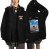 2025 Invierno Hzw Nuevo Luffy Anime Periférico Sudadera con Cremallera Bidimensional Otoño e Invierno Chaqueta de Forro Polar Cosplay