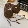 Orejeras de Punto para Mujer, Nuevo Estilo Otoño e Invierno, Estilo Coreano Retro, Versátiles, a Prueba de Frío, Protección para los Oídos, Cubreorejas Calientes, Calentadores de Orejas, Orejeras de Atar