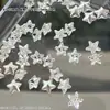 Mini Pedras Strass para Nail Art Estrela, Pedras Strass Coloridas Super Brilhantes em Formato de Estrela de Cinco Pontas com Base Pontiaguda, Brincos de Estrela do Mar K9, Pedras Strass para Decoração de Unhas
