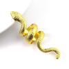 Nuevo anillo de serpiente de metal de moda caliente personalidad exagerada anillo estilo europeo y americano joyería de mano de animal creativa al por mayor
