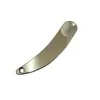 Cuchara Excavadora Curva de Luna Personalizada Aleación de Zinc Cuchara de Crema para Ojos Plateada Palito para Crema de Ojos Dispositivo de Belleza Herramienta de Maquillaje Cuchara para Crema de Ojos