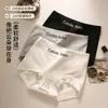 Cuecas Boxer de Algodão de Xinjiang, 80 Fios, Tamanho Plus Size, Roupa Íntima Feminina 100% Algodão, Comprimento Estendido, Fundo 100% Algodão, Cintura Média-Alta, Roupa Íntima Feminina 100% Algodão