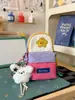 Cross2026 Moda de Verão Nova Bolsa Versátil Bolsa de Mão Multicamadas Alta Aparência Grande Capacidade Bolsa Fofa para Celular