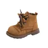 Otoño 2026 Nuevas Botas Martin para Niñas Estilo Británico Elegantes Versátiles Botas Casuales para Niñas Botitas Amarillas Infantiles Modernas