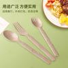 Cuchara desechable para llevar vajilla al por mayor juego de cuchara, tenedor y cuchillo americano cuchara de postre cuchara sopera tenedor ligero para espagueti ensalada
