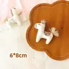 Nuevo Broche de Pony de Dibujos Animados Rojo para Mujer, Lindo Pin de Muñeco Mascota del Año del Caballo para Ropa, Accesorio Decorativo para Zapatos y Sombreros