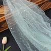 Día de San Valentín Chino Pareja Personalizado Malla de Estrellas y Lunas Perforadas Hermosa Malla de Estrellas y Lunas Cesta de Flores Hecha a Mano Tul Decorativo Mediana Dureza Se Puede Cortar