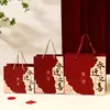 Bolso Estilo Chino Boda Bolso de Mano de Alta Gama para Boda Bolso Vacío Bolsa para Dulces y Regalos Bolsa para Regalo de Ceremonia de Inauguración