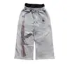 Pantalones de chándal plegables de estilo callejero Y2K con estampado y bordado de doble cintura, estilo europeo y americano, transfronterizos, casual, de pierna recta