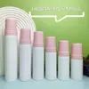 Botella Mousse Blanca de 100ml con Cepillo Limpiador y Dosificador de Espuma, Botella de Espuma de 200ml