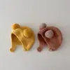 Versión Coreana Ins Otoño e Invierno Nuevo Sombrero de Protección para las Orejas de Bebé Sombrero Cálido a Prueba de Frío Cómodo Gorro de Punta Suave y Cerosa para Bebé a la Moda