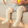 Calcetines de Malla Hueca de Algodón Peinado para Bebé, Anti-Mosquitos, Largos, para Primavera, Verano y Otoño, Venta al por Mayor