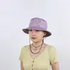 Sombrero de Ala Redonda, Sombrilla, Sombrero de Pesca y Montañismo, Sombrero de Pescador para Exteriores, Estilo Pastoral, Ala Ancha, Protección Solar para Mujer, Moderno y Casual