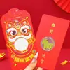 Adesivos Dourados para Celular Ano Novo do Cavalo, Envelopes Vermelhos de Leão, Carteiras Criativas de Dinheiro da Sorte Festival da Primavera do Cavalo, Sacolas da Sorte, Pequenos Presentes
