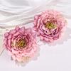 Cabeça de Flor Simulada Lótus da Neve Material para Acessórios DIY Cabeça de Flor Casamento Decoração Estilo Chinês Lírio d'Água Decoração Caixa de Presente Flores Artificiais