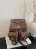 Mochila Chic de Caviar, Lujo Ligero Nueva Moda Casual Estilo Coreano Acolchada Linda Nicho Estilo Universitario Mochila