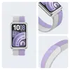 Adecuado para la correa de Huawei Band 11, Correa de nailon transpirable tipo nube de hilo de plumas, Diseñada especialmente para Huawei Band 11 Pro