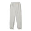 Pantalones deportivos casuales de color liso para hombre y mujer, mismos de algodón peinado, ligeros, con estampado de tablero, cordón, para fitness, correr, suéter, pantalones largos