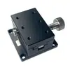 Plataforma de deslocamento do eixo X 4040/60/90/XDTS60 cremalheira ajuste fino manual pequena ranhura de cauda de andorinha mesa deslizante