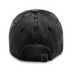 Gorra de béisbol de tela lavada para hombre, estilo coreano, con visera bordada, conector para el sol al aire libre, gorra informal de primavera y otoño