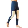 Pantalones de Algodón para Hombre Amoy Seamless Sanding Otoño e Invierno Forrados de Felpa Leggings Engrosados Terciopelo Alemán Juvenil Parche Pantalones Cálidos