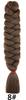 Peluca de trenza grande de color de comercio exterior xpression trenza sucia negra africana fibra química trenza grande