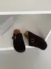 Zapatos Beilixuan de Nuevo Estilo Coreano de Cuero Mate tipo Birkenstock para Mujer, Verano con Agujeros de Estrella Perforados, Punta Cerrada, Suela Gruesa, Calzado Casual