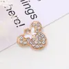 Acessórios Minnie de Esmalte com Strass em Formato de Gato Transfronteiriços Acessórios para Pingente de Colar DIY Pulseira Venda por Atacado