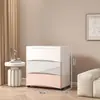 Mesa de Cabeceira Simples Moderna para Quarto Principal Apartamento Pequeno Tipo Gaveta Armazenamento e Exibição para Quarto Armário de Armazenamento para Montagem