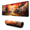 Estilo Anime Jogo Esports Jogo Computador Pad de Teclado Grande Espessura Antiderrapante Mouse Pad Dropshipping