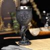 Copa de vino tinto de acero inoxidable con forma de dragón, nueva y extraña copa de dragón creativa transfronteriza de 2024, copa de cóctel con forma de dragón