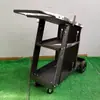 Fabricante Original Descuento por Cantidad Grande Máquina de Soldar Móvil Carrito para Cilindro Carrito de Herramientas para Soldador Carrito para Máquina de Soldar Cilindro Extraíble