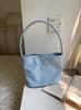 Corea del Sur Moda Nicho Alto Valor de Apariencia Bolso de Viajero Nylon Bordado Bolso de Axila Bolso Casual Combinable Bolso Tote de Mano para Mujer