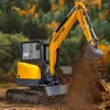Exportado a Europa con Excavadora Compacta Ht35 Excavadora Agrícola Pequeña para Zanjas Excavadora para Construcción Interior