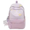 Nova Mochila Estilo Japonês Ins de Alto Valor, Fresca, Doce e Fofa com Estrelas para Alunos do Ensino Fundamental II e Médio, Mochila de Grande Capacidade para Meninas