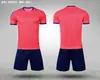 Uniformes de Futebol a Pronta Entrega, Uniformes de Treinamento para Competição Infantil, Roupas Esportivas de Futebol Masculinas e Femininas, Camisas Personalizadas DIY com Números Impressos