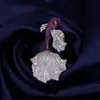 Broche Peixe Koi de Alta Qualidade e Resistente, Embelezado com Zircônias, Acessório Colorido Estilo Joia para Suéteres, Casacos Elegantes e Roupas de Exterior, com um Toque de Sofisticação