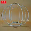 Estrutura para Abajur DIY Tecelagem com Corda Artesanal Abajur Suporte de Lâmpada Luminária de Mesa Redonda Quadrada Ferragens Acessórios de Estrutura de Ferro