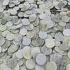 Pestañas Postizas Injertadas de Escamas de Jade Escamas de Jade Escamas de Jade Blanco Pulido Cojín de Asiento Colchón Escamas de Jade