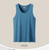 Verano para Hombre Sin Marcas Ultradelgado Modal Chaleco Transpirable Casual Ropa de Casa de Verano Nuevo Ropa Deportiva sin Mangas