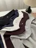 Sudadera con Mangas Raglán de Algodón Suave como una Nube para Mujer, Otoño 2026, Color Sólido, Sencilla, Detalle Oculto en la Espalda, Top Básico de Camiseta