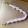 Explosões Transfronteiriças Copo de Água Stanley Pulseira de Crisântemo Tecida à Mão de Silicone Flor de Copo de Água Alça de Mão
