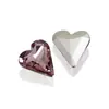 Dongzhou Diamante de Corazón Torcido con Punta Inferior de 16 mm Accesorios para Joyería DIY Diamante de Cristal con Forma Especial Joyería de Diamante Collar Joyería de Diamante al por Mayor