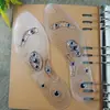 Palmilha de massagem com pedra de terapia magnética para cuidados com a saúde dos pontos de acupuntura dos pés de homens e mulheres, esportiva, respirável, desodorante, antiderrapante, cortável